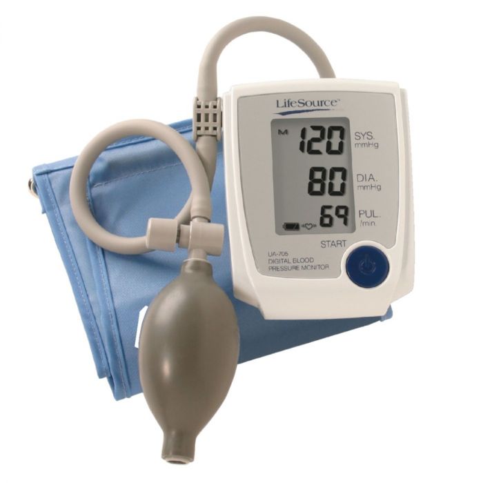 Lifesource home blood pressure monitor
